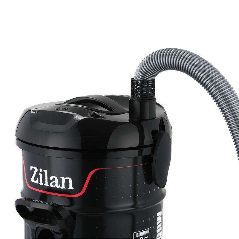 Electronice si Electrocasnice - Ingrijirea locuintei - Aspiratoare - Aspirator Turbo metalic Zilan ZLN2016, 2500 W, capacitate 25 L, functie de suflare, fara sac - Infinity.ro