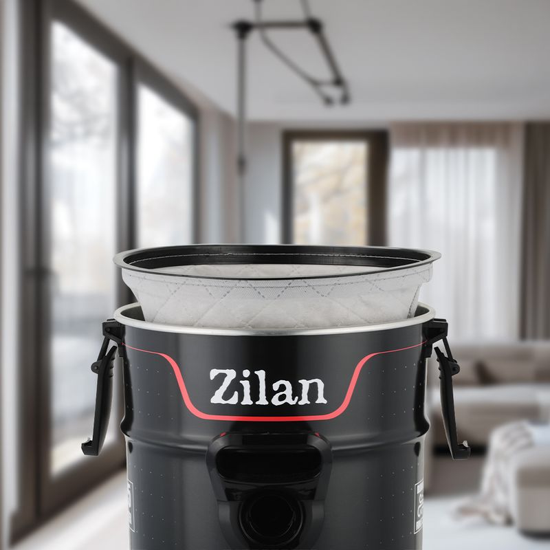 Electronice si Electrocasnice - Ingrijirea locuintei - Aspiratoare - Aspirator Turbo metalic Zilan ZLN2016, 2500 W, capacitate 25 L, functie de suflare, fara sac - Infinity.ro