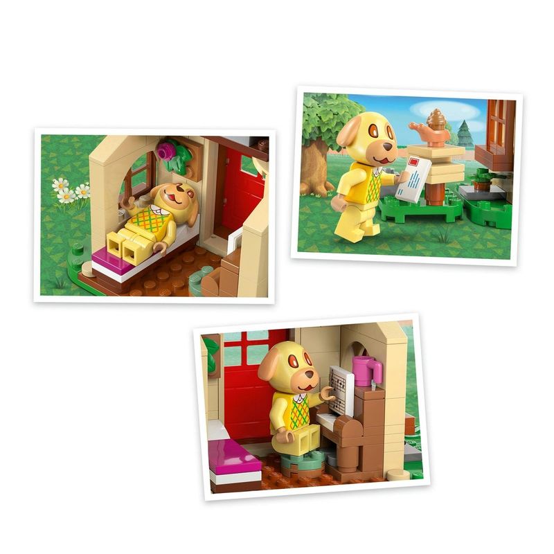 Jucarii, Copii si Bebe - Jucarii si jocuri - Seturi de constructie si cuburi - Cuburi si caramizi - LEGO Animal Crossing Casa Confortabila a lui Goldie 77058 - Infinity.ro