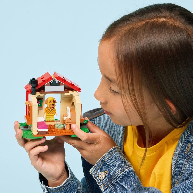 Jucarii, Copii si Bebe - Jucarii si jocuri - Seturi de constructie si cuburi - Cuburi si caramizi - LEGO Animal Crossing Casa Confortabila a lui Goldie 77058 - Infinity.ro