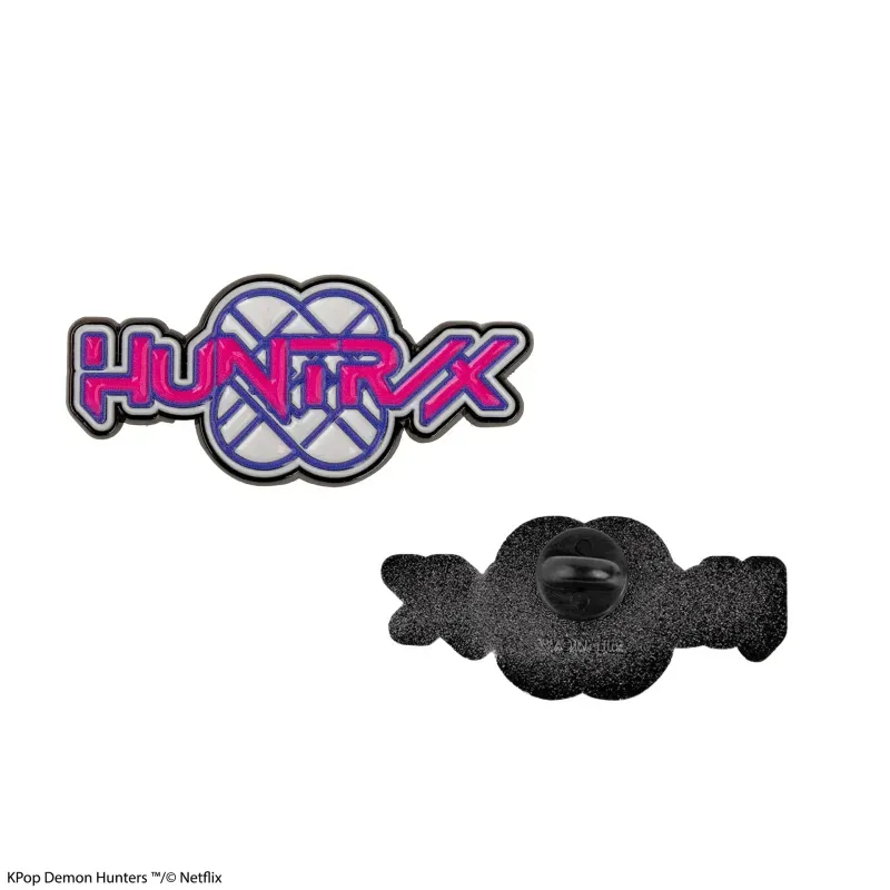 Fashion, accesorii si bijuterii - Copii - Accesorii copii - Alte accesorii copii - KPop Demon Hunters Huntrix Logo Pin Oficial - Infinity.ro