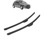 Auto si Moto - Intretinere auto - Stergatoare - Set 2 Stergatoare PEUGEOT 206 Hatchback (2A/C) 1998-2012, parbriz, Bosch Aerotwin Retrofit - Infinity.ro