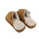 Fashion, accesorii si bijuterii - Barbati - Incaltaminte barbati - Slapi si papuci barbati - Papuci de casa imblaniti, Antonio, pentru barbati, culoarea maro, 44-45 EU - Infinity.ro
