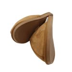 Fashion, accesorii si bijuterii - Barbati - Incaltaminte barbati - Slapi si papuci barbati - Papuci de casa imblaniti, Antonio, pentru barbati, culoarea maro, 44-45 EU - Infinity.ro