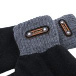 Fashion, accesorii si bijuterii - Barbati - Accesorii barbati - Manusi barbati - Manusi barbati, Antonio, captuseala interioara de plus, culoare bleumarin si gri, one size - Infinity.ro