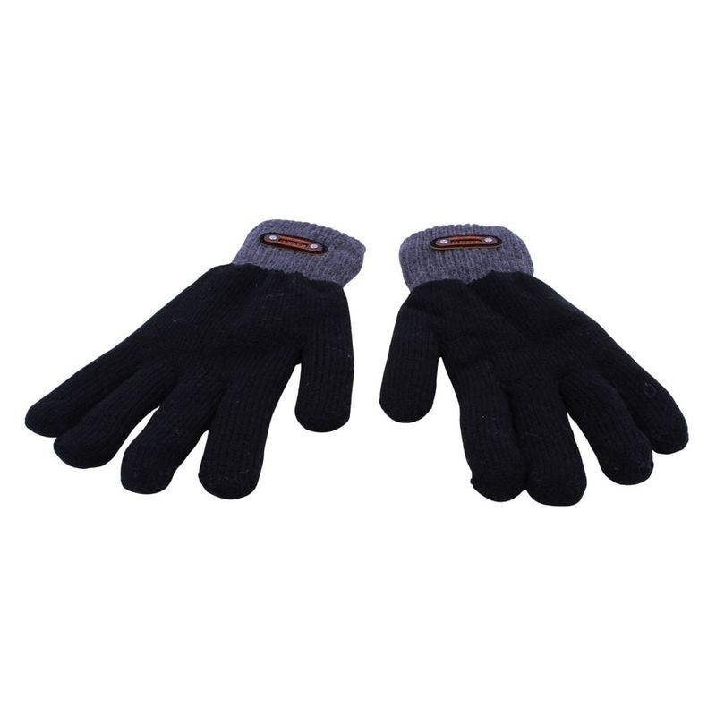 Fashion, accesorii si bijuterii - Barbati - Accesorii barbati - Manusi barbati - Manusi barbati, Antonio, captuseala interioara de plus, culoare bleumarin si gri, one size - Infinity.ro