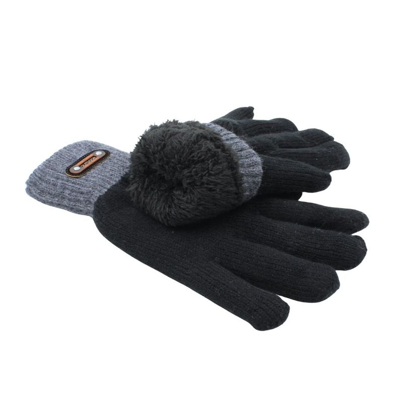 Fashion, accesorii si bijuterii - Barbati - Accesorii barbati - Manusi barbati - Manusi barbati, Antonio, captuseala interioara de plus, culoare bleumarin si gri, one size - Infinity.ro