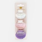 Fashion, accesorii si bijuterii - Femei - Accesorii femei - Accesorii pentru par femei - Set 3 Clame de Par cu Forma de Scoica, 5 cm, Multicolore, cu Strasuri - Infinity.ro
