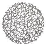 Casa si Gradina - Textile si covoare - Textile bucatarie - Servete si naproane - Suport pentru farfurii rotund, Gri, 38 cm - Infinity.ro