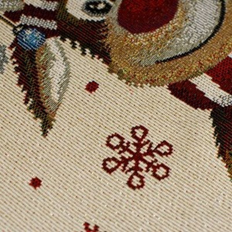 Casa si Gradina - Textile si covoare - Textile bucatarie - Fete de masa - Runner Decorativ de Craciun Tapestry cu Model Reni - Infinity.ro