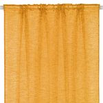 Casa si Gradina - Textile si covoare - Perdele si draperii - Perdele - Perdea decorativa cu banda, Galben mustar, 140x260cm - Infinity.ro