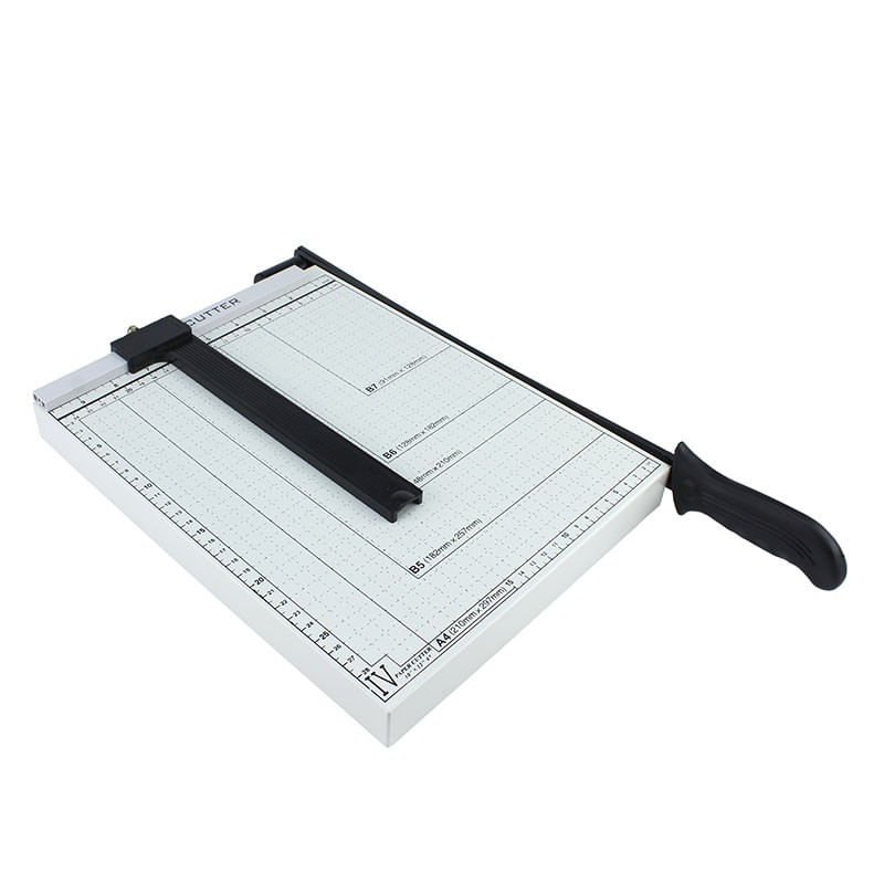 Carti si Birotica - Birotica - Aparatura de birou - Trimere si ghilotine - Ghilotina manuala a4 de birou, marcaj format hartie - Infinity.ro