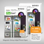 Carti si Birotica - Papetarie - Hartie si topuri - Hartie foto - Hartie foto magnetica glossy 640 grame a4 - Infinity.ro