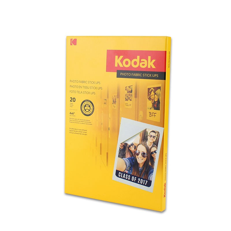 Carti si Birotica - Papetarie - Hartie si topuri - Hartie foto - Hartie kodak, textura canvas, stick up reaplicabil, 10x15, 255g, 20 coli - Infinity.ro