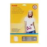 Carti si Birotica - Papetarie - Hartie si topuri - Hartie foto - Hartie transfer termic kodak a4, pentru textile albe - Infinity.ro