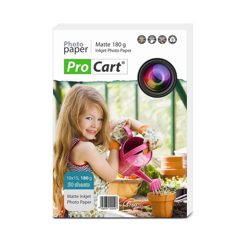 Carti si Birotica - Papetarie - Hartie si topuri - Hartie foto - Hartie foto mata 180g 10x15 - Infinity.ro