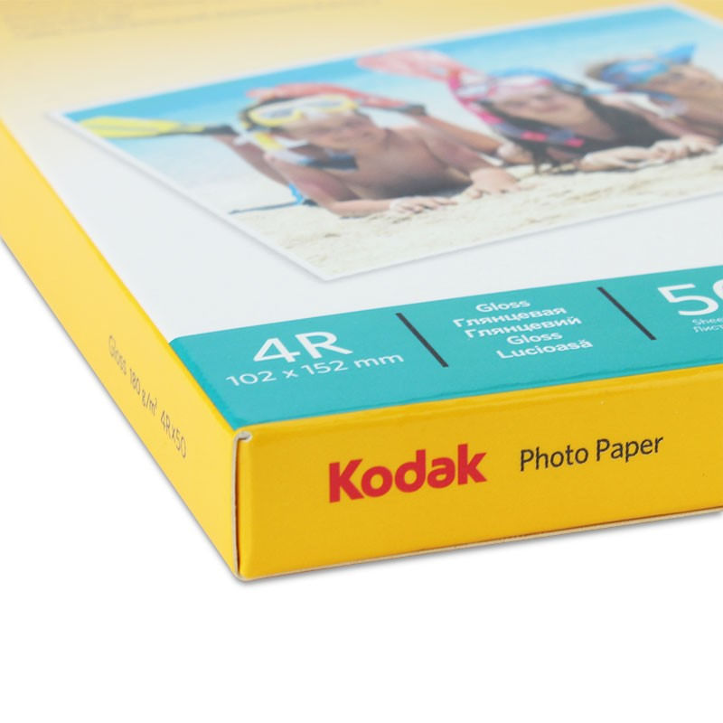 Carti si Birotica - Papetarie - Hartie si topuri - Hartie foto - Hartie foto kodak 4r 180g glossy 50 coli - Infinity.ro