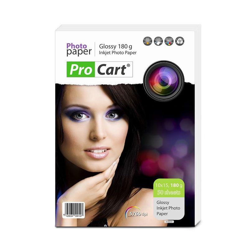 Carti si Birotica - Papetarie - Hartie si topuri - Hartie foto - Hartie foto 10x15 glossy 180 grame - Infinity.ro