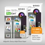 Carti si Birotica - Papetarie - Hartie si topuri - Hartie foto - Hartie foto magnetica glossy 640g a3 - Infinity.ro