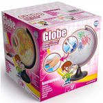 Carti si Birotica - Rechizite - Harti si tabele scolare - Glob pamantesc conturat, 4 markere, burete, personalizabil, diametru 25cm - Infinity.ro