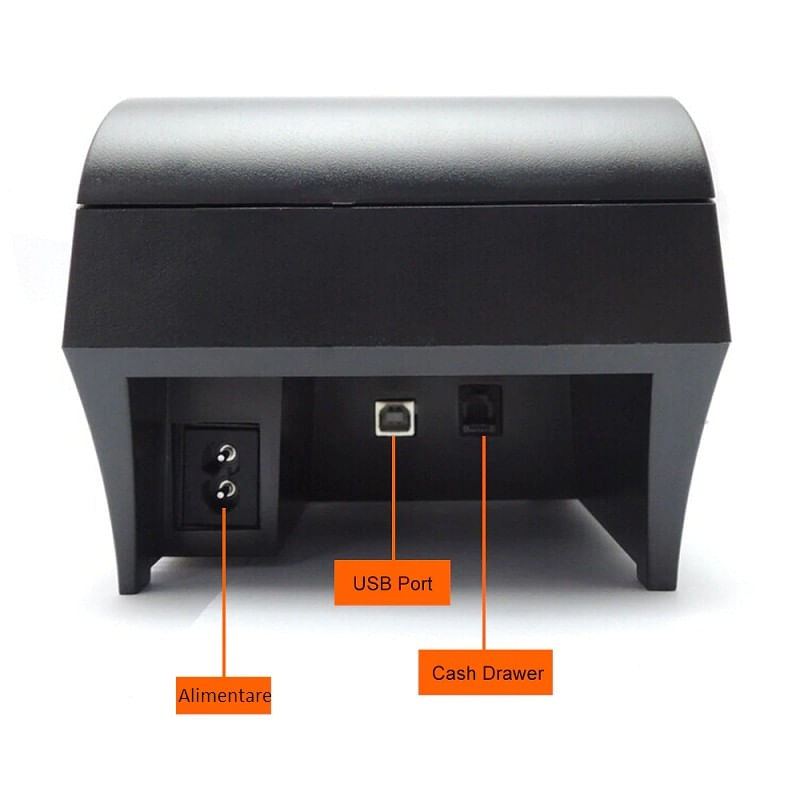 PC, gaming si accesorii - Imprimante, scanere & consumabile - Imprimante - Imprimante termice - Imprimanta termica pos, 58 mm, 203 dpi, usb - Infinity.ro