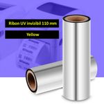 PC, gaming si accesorii - Imprimante, scanere & consumabile - Consumabile si accesorii - Riboane imprimante - Ribon uv invizibil yellow pentru imprimante termice, latime 110 mm, diametru 25 mm - Infinity.ro