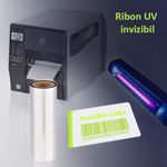 PC, gaming si accesorii - Imprimante, scanere & consumabile - Consumabile si accesorii - Riboane imprimante - Ribon uv invizibil yellow pentru imprimante termice, latime 110 mm, diametru 25 mm - Infinity.ro