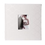 Market - Cadouri - Rame si albume foto - Album foto wedding day, personalizabil, 200 fotografii in format 10x15 cm, spatiu notite, alb - Infinity.ro