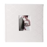 Market - Cadouri - Rame si albume foto - Album foto wedding day, personalizabil, 200 fotografii in format 10x15 cm, spatiu notite, alb - Infinity.ro