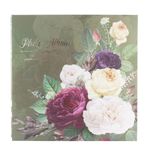 Market - Cadouri - Rame si albume foto - Album foto peonies flowers format 10x15, 500 fotografii, 31x35 cm culoare verde - Infinity.ro