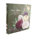 Market - Cadouri - Rame si albume foto - Album foto peonies flowers format 10x15, 500 fotografii, 31x35 cm culoare verde - Infinity.ro