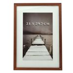 Market - Cadouri - Rame si albume foto - Rama foto alvin din lemn, 21x29,7 cm culoare mahon - Infinity.ro