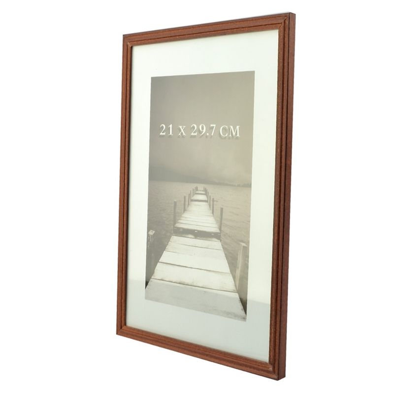 Market - Cadouri - Rame si albume foto - Rama foto alvin din lemn, 21x29,7 cm culoare mahon - Infinity.ro