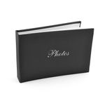 Market - Cadouri - Rame si albume foto - Album foto soft touch book, tip carte, 10x15, 36 fotografii, 18 file, piele ecologica culoare negru - Infinity.ro