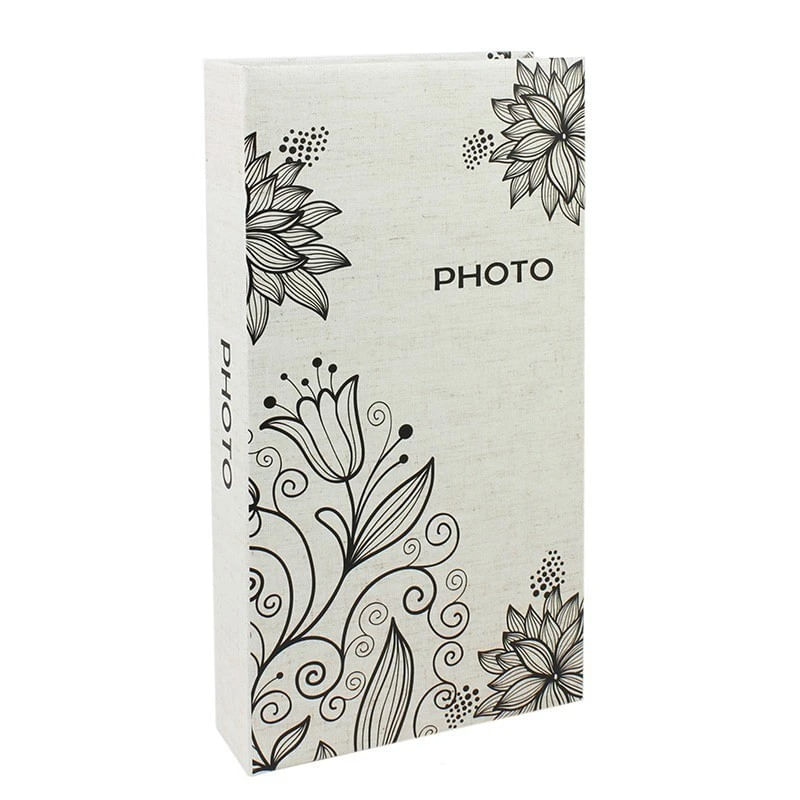 Market - Cadouri - Rame si albume foto - Album foto simple flower, 300 poze in format 10x15 cm, 100 pagini, 34 x 18 x 6.5 cm - Infinity.ro