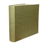 Market - Cadouri - Rame si albume foto - Album foto canvas book, capacitate 200 poze, format 10x15 cm, spatiu notite culoare verde - Infinity.ro