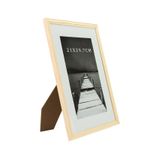 Market - Cadouri - Rame si albume foto - Rama foto alvin din lemn, 21x29,7 cm culoare crem - Infinity.ro