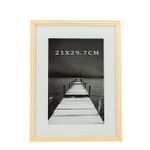 Market - Cadouri - Rame si albume foto - Rama foto alvin din lemn, 21x29,7 cm culoare crem - Infinity.ro