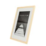 Market - Cadouri - Rame si albume foto - Rama foto alvin din lemn, 21x29,7 cm culoare crem - Infinity.ro