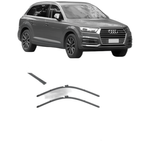 Auto si Moto - Intretinere auto - Stergatoare - Set stergatoare AUDI Q7 (4MB, 4MG, 4MQ) 2015-2020, parbriz, Valeo Silencio - Infinity.ro