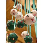 Casa si Gradina - Decoratiuni - Decoratiuni de sezon - Glob brad Craciun Bubble Ball, 10 cm, verde - Infinity.ro