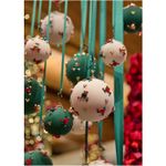 Casa si Gradina - Decoratiuni - Decoratiuni de sezon - Glob brad Craciun Bubble Ball, 12 cm, alb - Infinity.ro