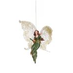 Casa si Gradina - Decoratiuni - Decoratiuni de sezon - Ornament brad Inger cu stea, 18 cm, verde - Infinity.ro
