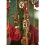 Casa si Gradina - Decoratiuni - Decoratiuni de sezon - Set 6 ornamente brad Christmas Memories, 9 cm, rosu - Infinity.ro