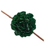 Casa si Gradina - Decoratiuni - Decoratiuni de sezon - Decoratiune brad Bujor lucios cu clips, 17 cm, verde - Infinity.ro