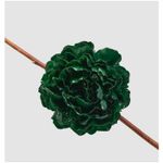 Casa si Gradina - Decoratiuni - Decoratiuni de sezon - Decoratiune brad Bujor lucios cu clips, 17 cm, verde - Infinity.ro