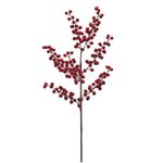 Casa si Gradina - Decoratiuni - Decoratiuni de sezon - Decoratiune brad ramura Ilex, 85 cm, rosu - Infinity.ro