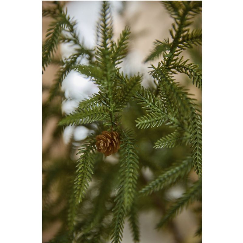 Casa si Gradina - Decoratiuni - Decoratiuni de sezon - Decoratiune brad ramura Cryptomeria, 68 cm, verde - Infinity.ro