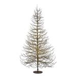 Casa si Gradina - Decoratiuni - Decoratiuni de sezon - Brad decorativ Albero Faggio, 4060 MicroLED, 240 cm, IP44, exterior/interior, negru - Infinity.ro