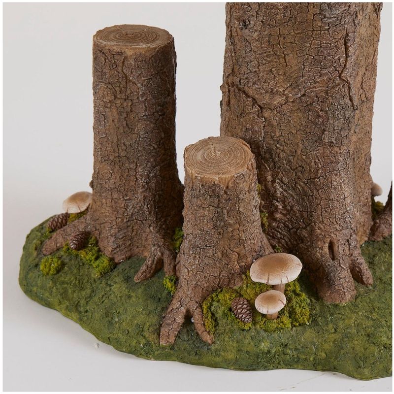Casa si Gradina - Decoratiuni - Decoratiuni de sezon - Suport pentru brad model Trunchi, 80x100x50 cm, maro - Infinity.ro